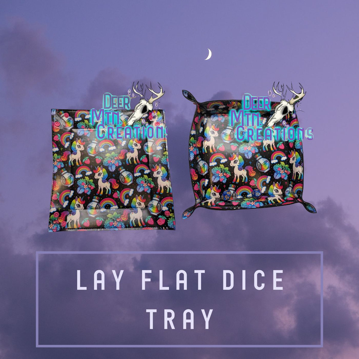 Lay Flat Dice Tray