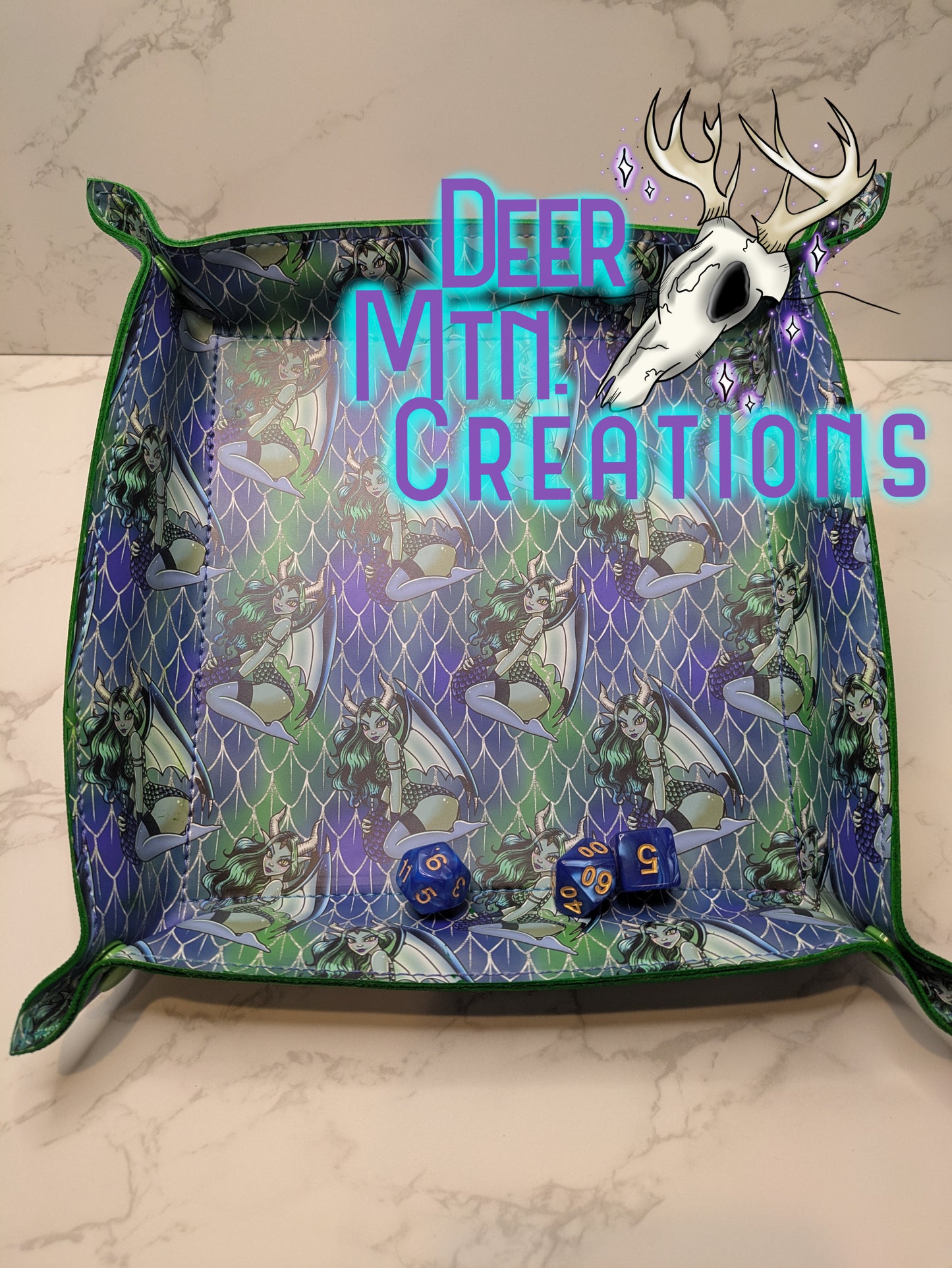 Lay Flat Dice Tray